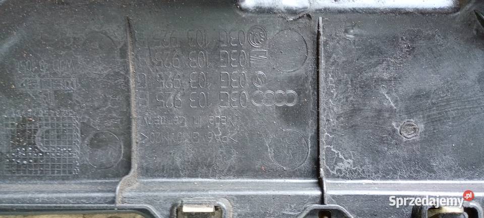 POKRYWA OSŁONA SILNIKA VW TOURAN 19 TDI osobowe Iłownica