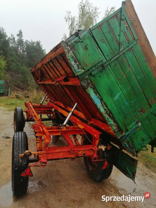 Przyczepa dwuosiowa rolnicza lubelskie Krzywda