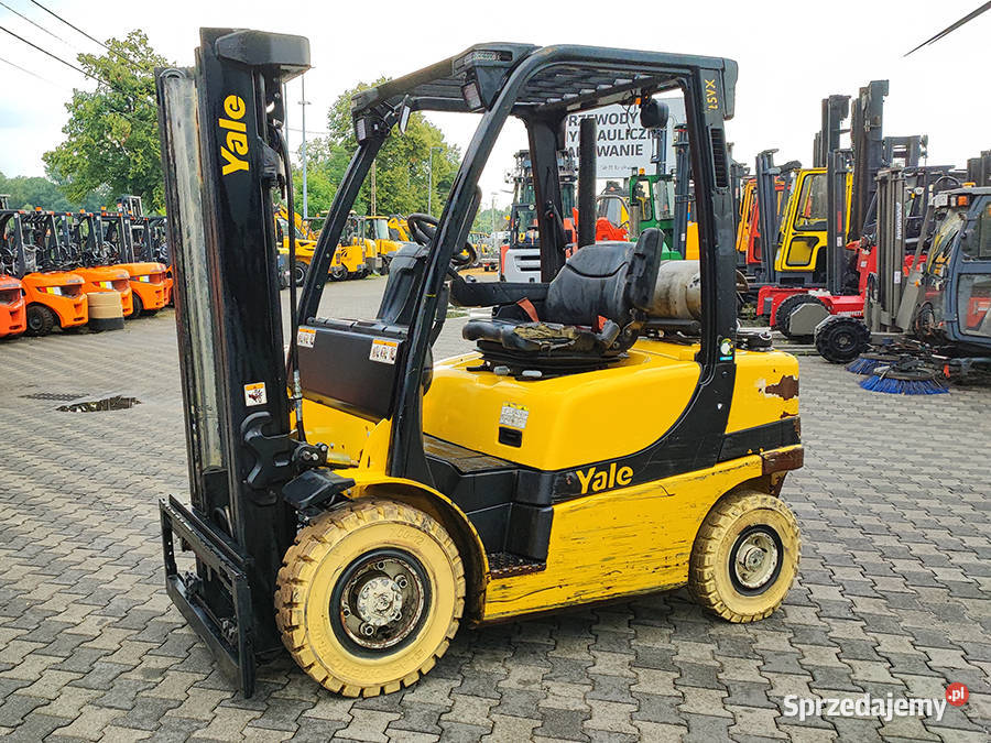 Wózek widłowy Yale GLP256VX 2016duplex 32 m LPG Kęty sprzedam