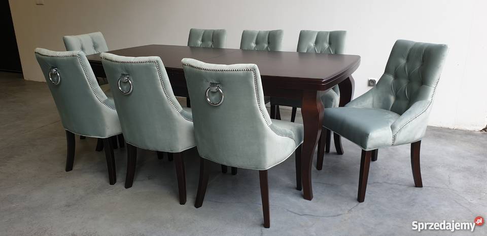 Krzesło glamour shabby vintage chesterfield z