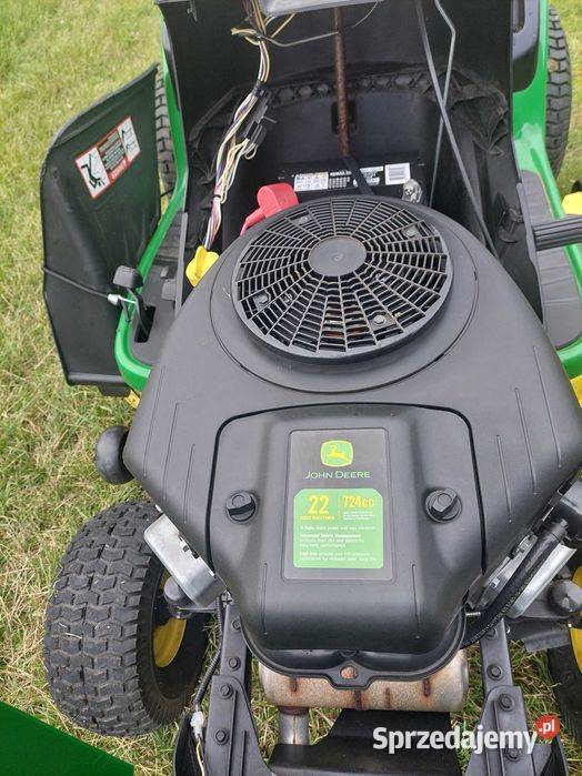 Traktorek kosiarka John Deere s140 vtwin 22 Turek