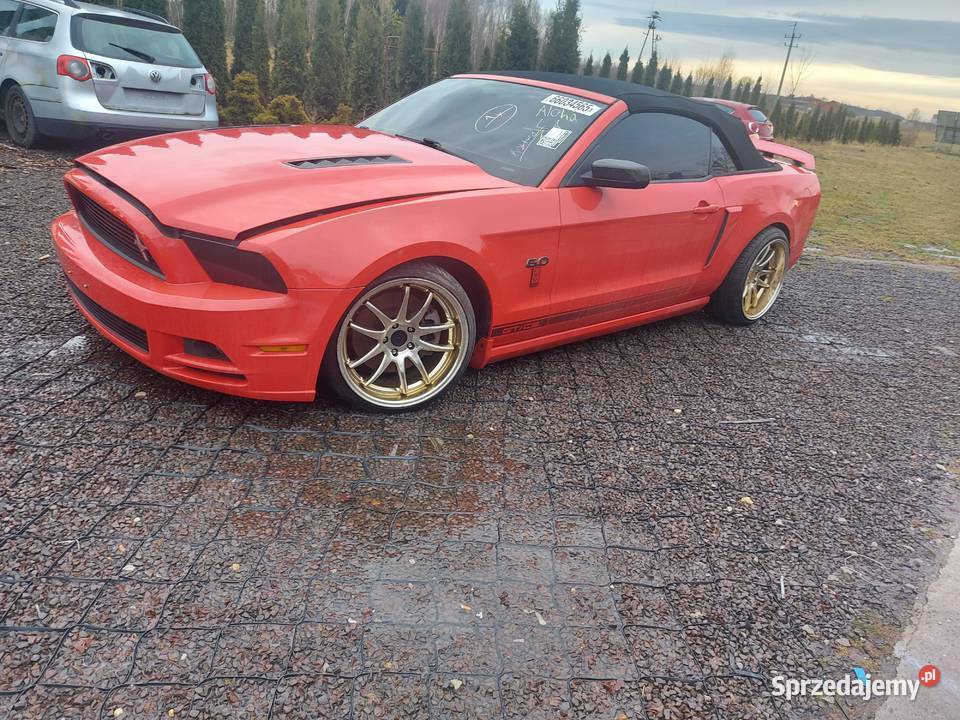 Mustang Gt California Special Convertible 2014r Rososza