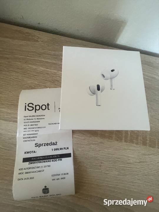 AirPods Pro 2 Nowe słuchawki w folii gwarancja Słuchawki i głośniki