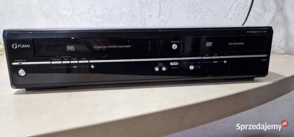 Video i DVD kombo Funai WD6D D4413DB Międzychód