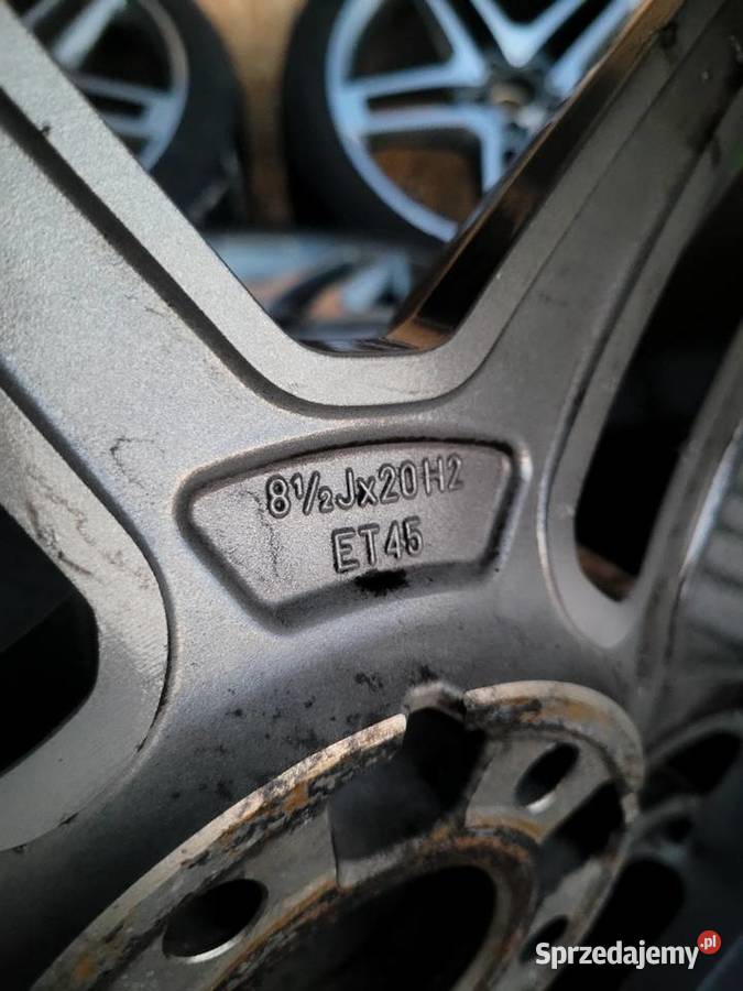 ORYGINALNE AMG 20 5x112 ZESTAW 85J 95J C63 E63