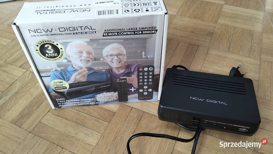 TUNER DEKODER DVBT2 TV NAZIEMNEJ z dwoma Elektronika Warszawa