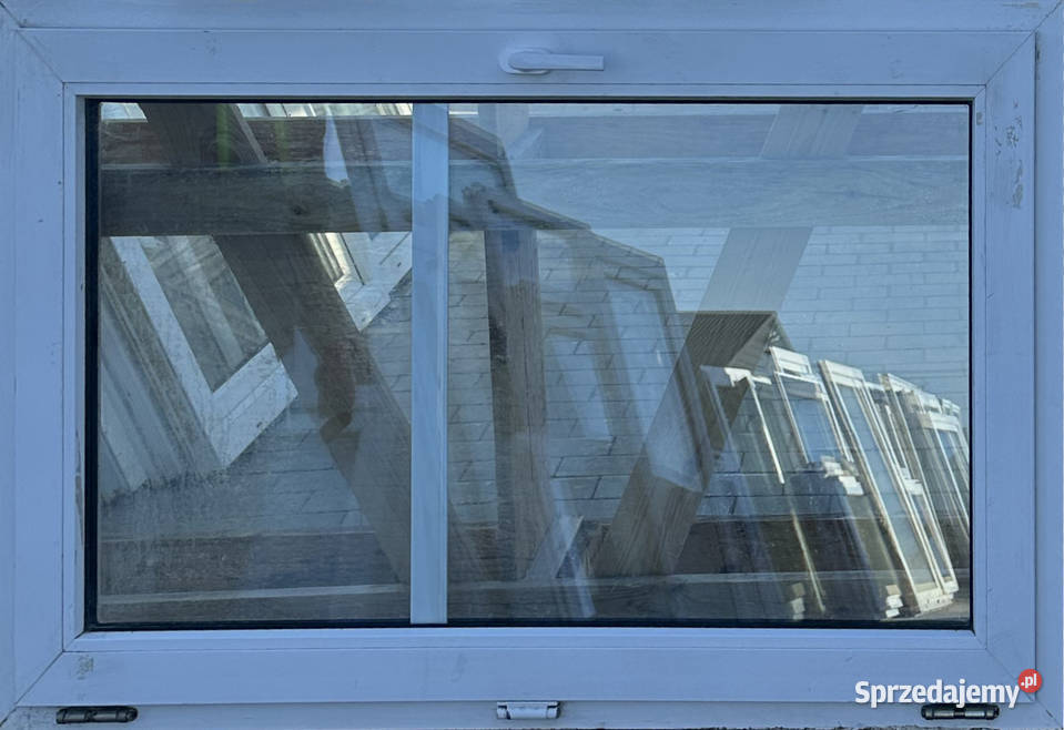 OKNA KacprzaK 134X82 OKNO Używane Plastikowe PCV Okna ścienne Lublin