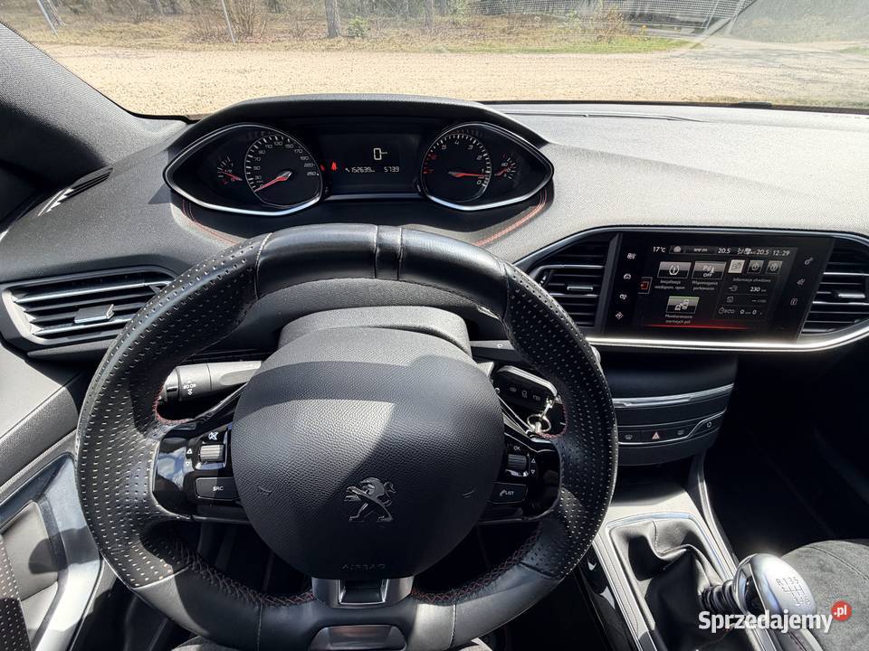 Peugeot 308 GT LINE hatchback 2015r benzyna 131 przyciemniane szyby 308 Kadzidło