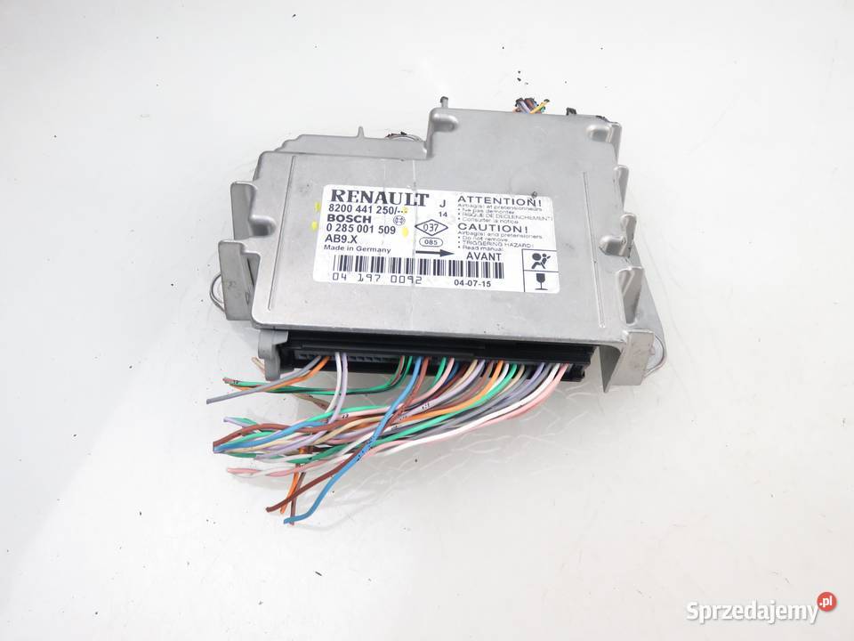 MODUŁ AIRBAG RENAULT MODUS 8200441250 0285001509