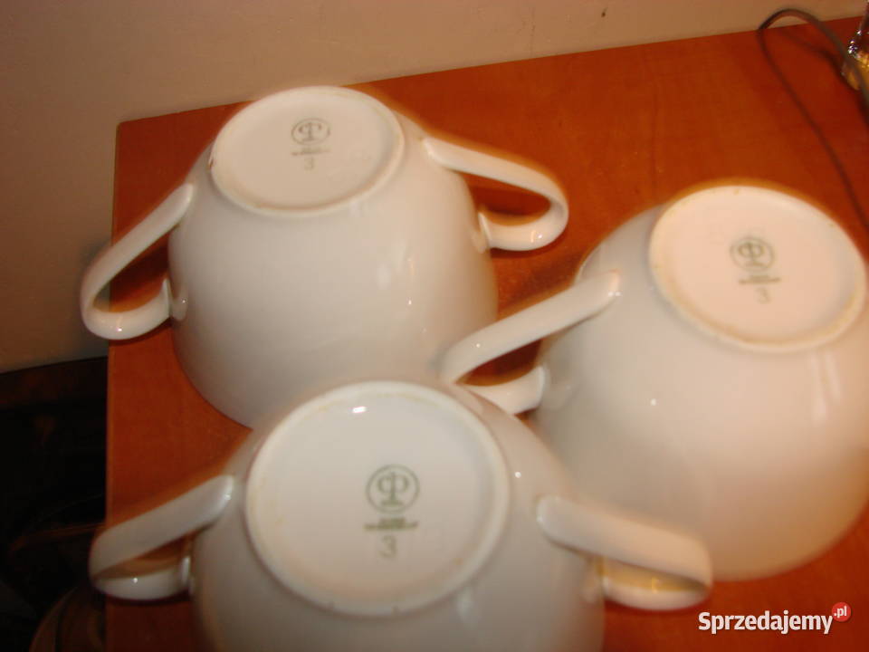 Colditz porcelanowa bulionówka Porcelana i szkło Pruszcz Gdański