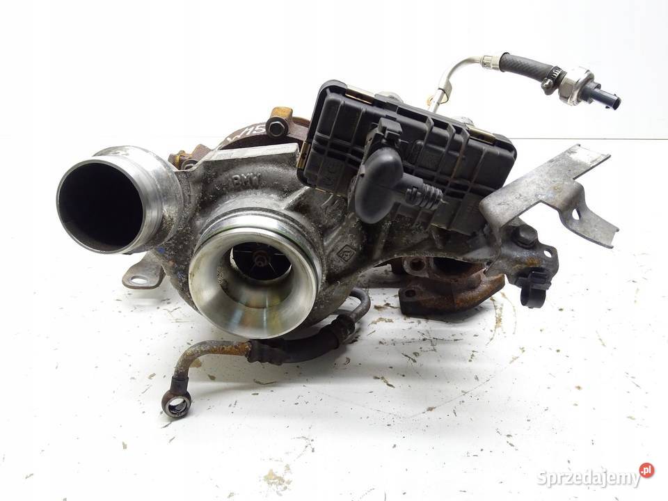 TURBOSPRĘŻARKA TURBINA BMW X1 E84 N47 20D 184 osobowe Części samochodowe
