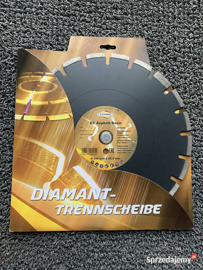 Tarcza do asfaltu do przecinarki piły cedima sprzedam