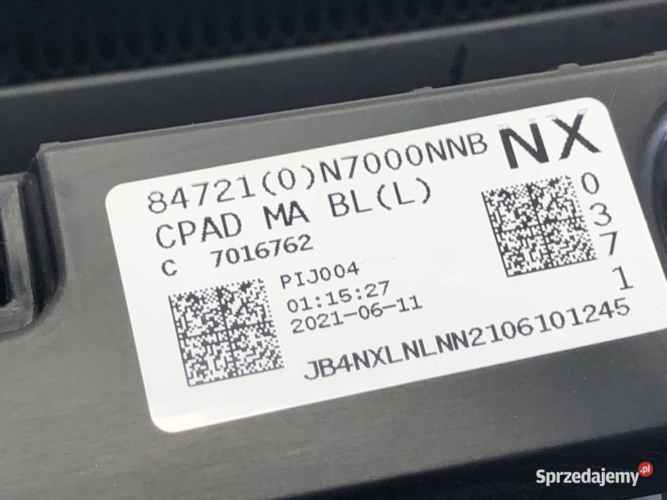 KOKPIT HYUNDAI TUCSON SUV KONSOLA DESKA podkarpackie