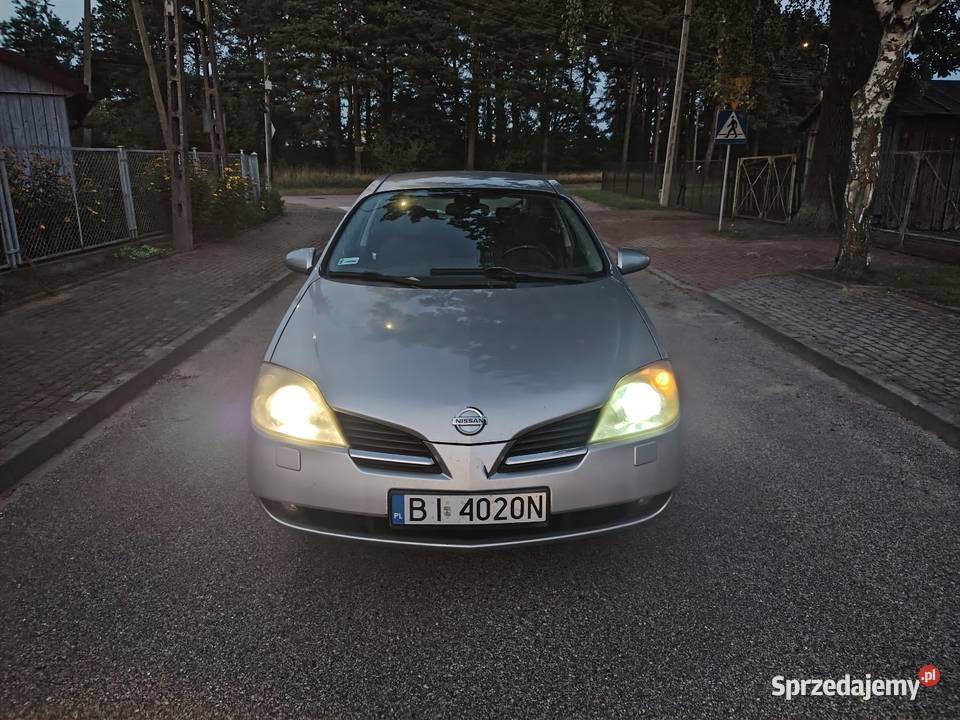 Nissan Primera 20 benzyna Xenon nieuszkodzony Hajnówka