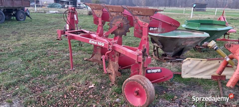 Pług van Lengerich 3 skibowy obrotowy nieuszkodzony opolskie