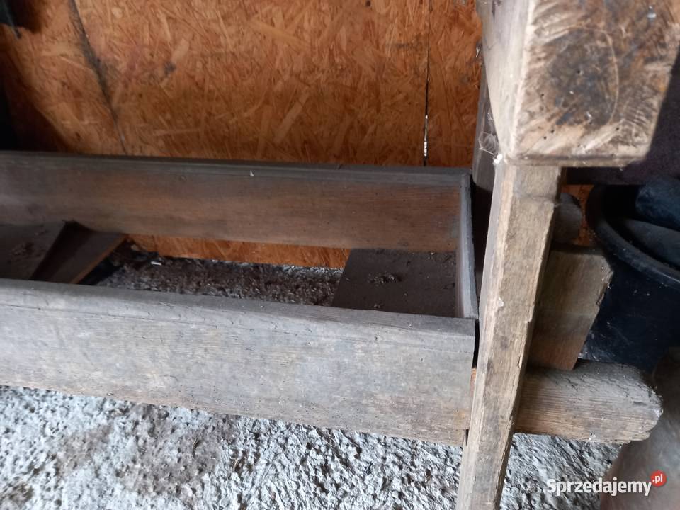 Stół stolarski PRL dobrze zachowany Smyków sprzedam