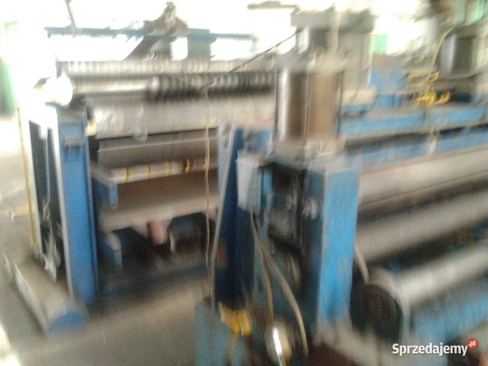 Linia do cięcia rozkroju blachy nożyce Bydgoszcz sprzedam