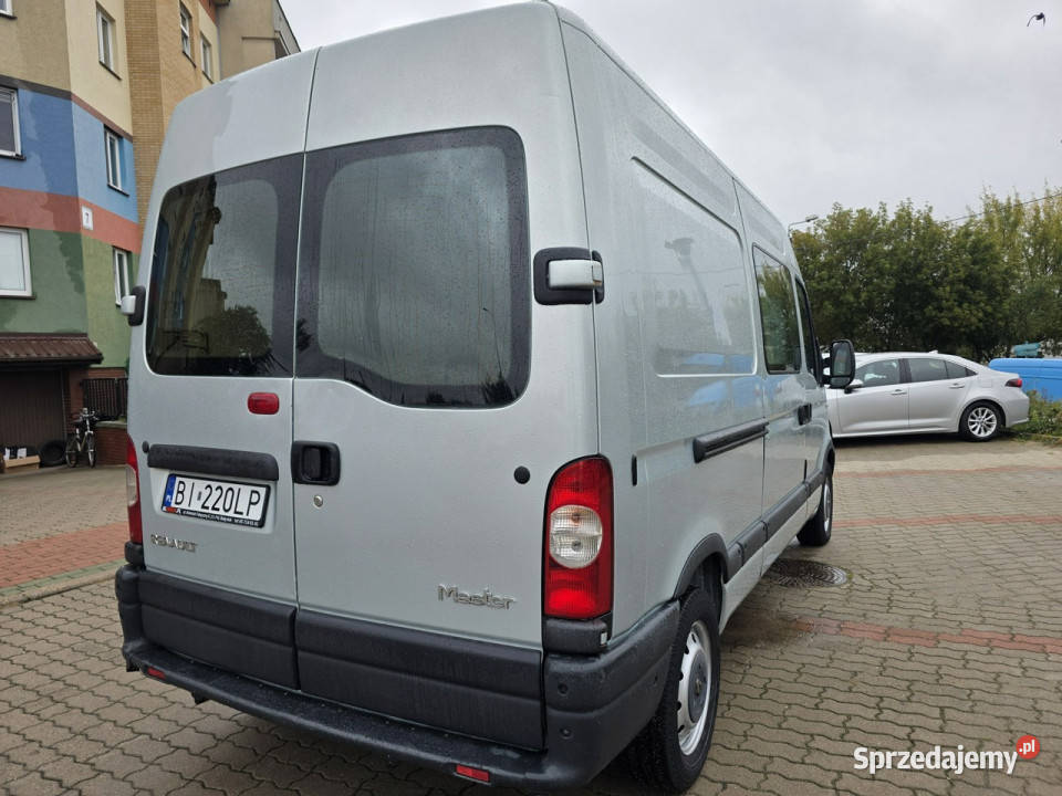 Renault Master 2007r Furgon fvat SUPER STAN podlaskie Białystok