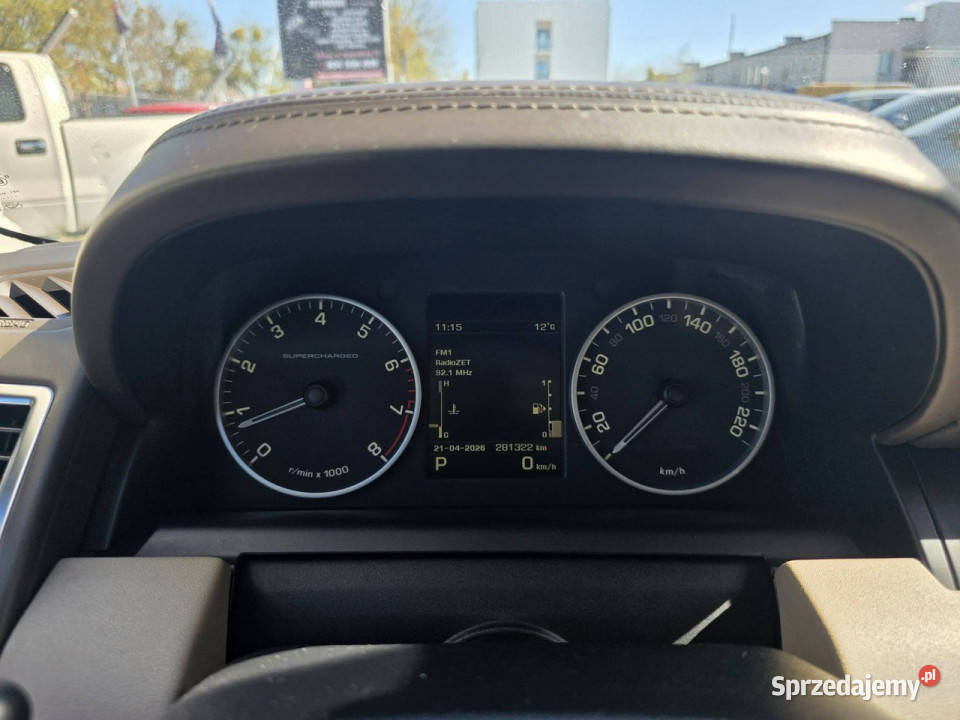 Land Rover Range Rover Sport 50 Benzyna V8 510 podgrzewane fotele