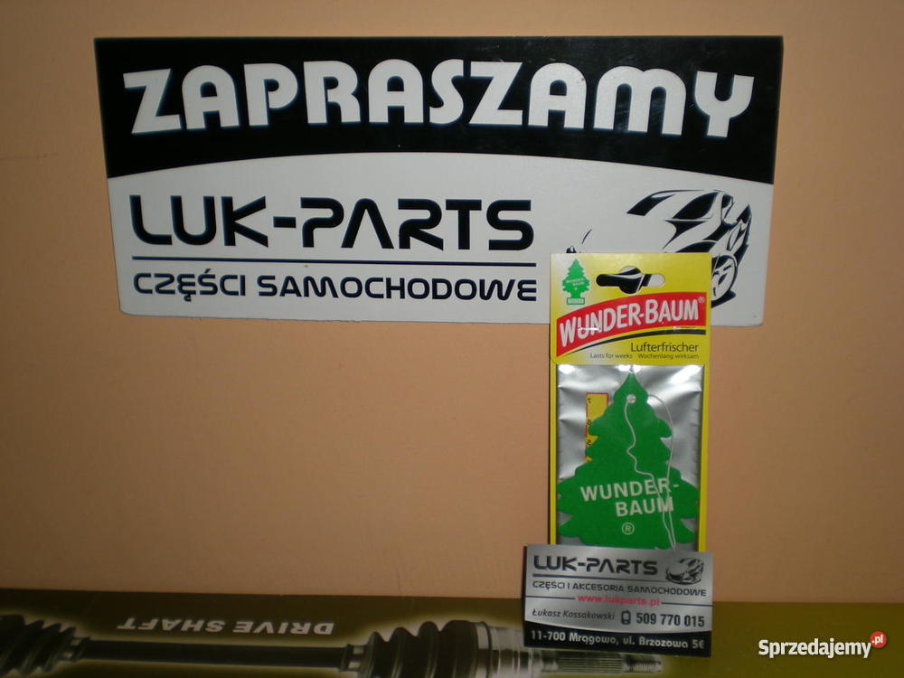 Odświeżacz Powietrza Choinka Zapachowa Wunder Baum Jabłkowa