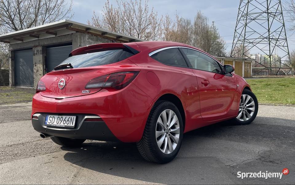 Opel Astra J GTC automat niski przebieg klimatyzacja Astra Dąbrowa Górnicza