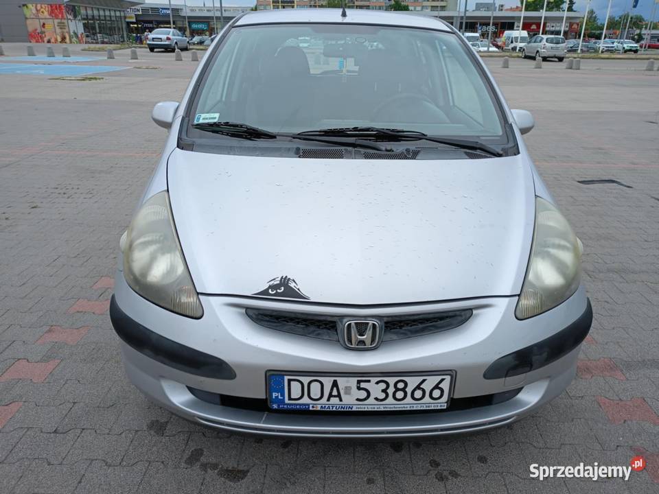 Honda Jazz 2003 klima działa nie trzeba nabijać 80KM Oława