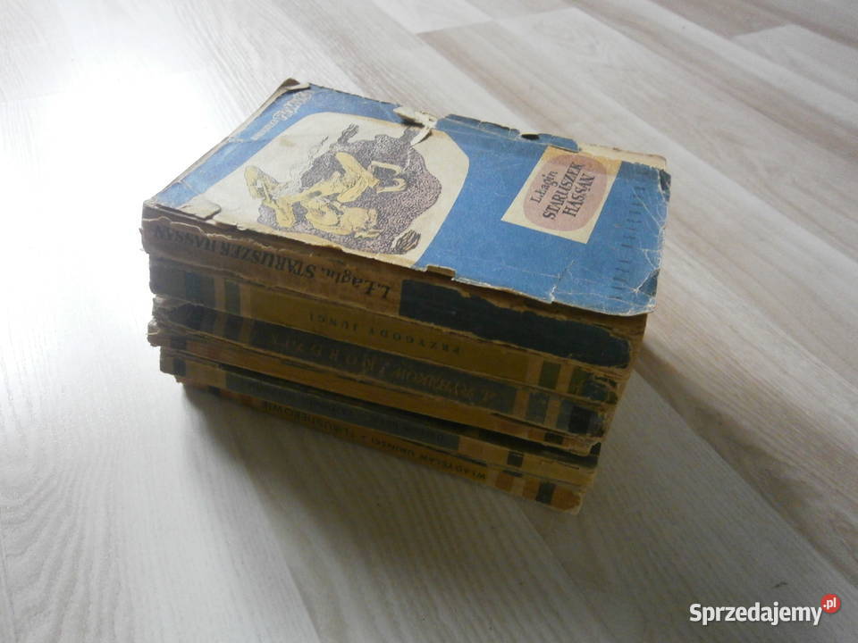 Biblioteka Płomyka stare książki 6 łódzkie