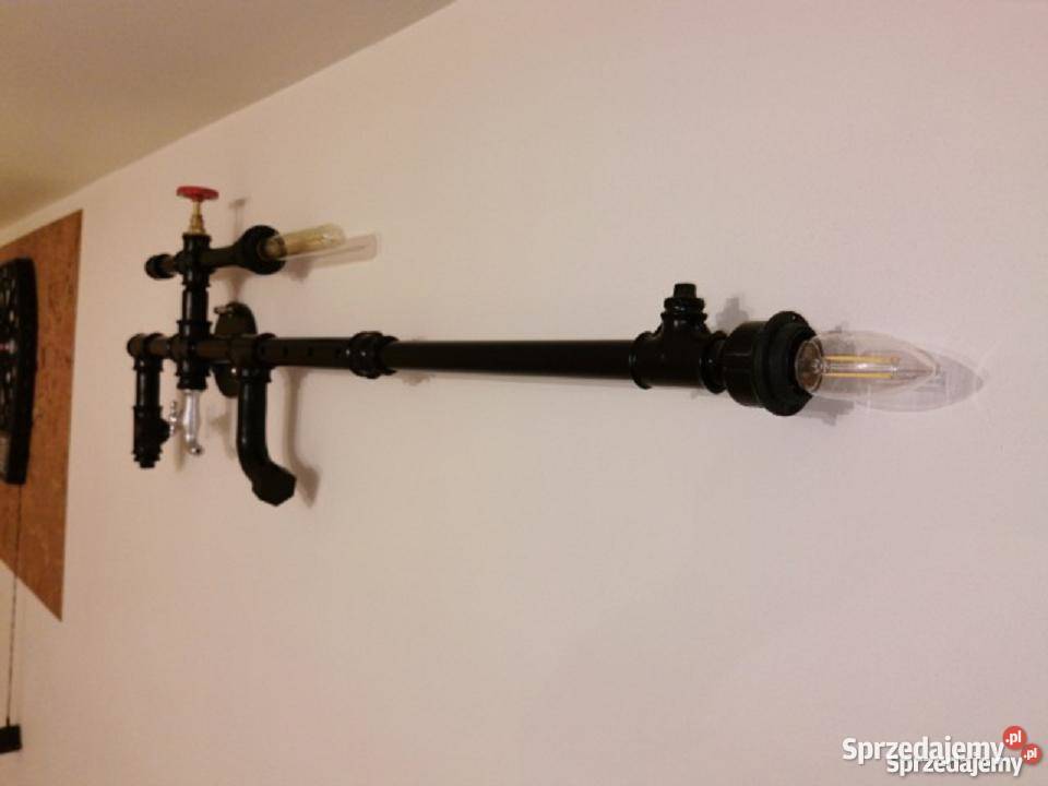 Lampa w stylu industrialny kinkiet ścienny Pszczyna sprzedam