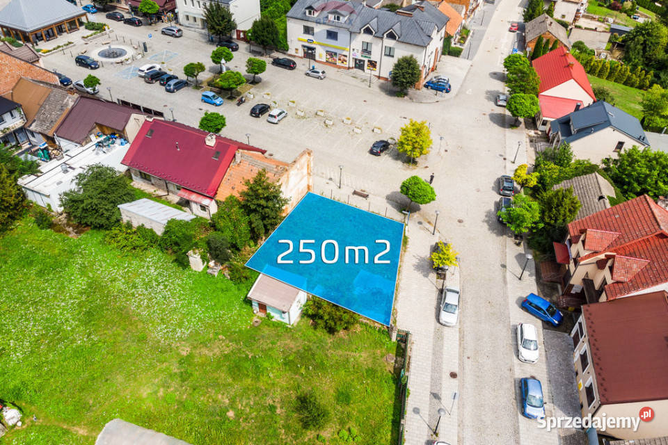 Narożna działka Nowy Rynek 9 Nowe Brzesko