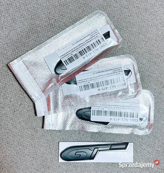 Emblematy GT GT LINE Peugeot Citroen i inne sprzedam