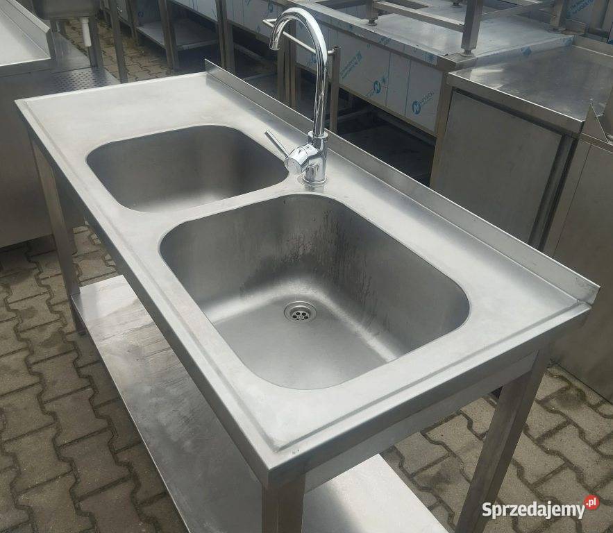 Zlew 2 Komorowy z Półką 1416085 S 1739O sprzedam