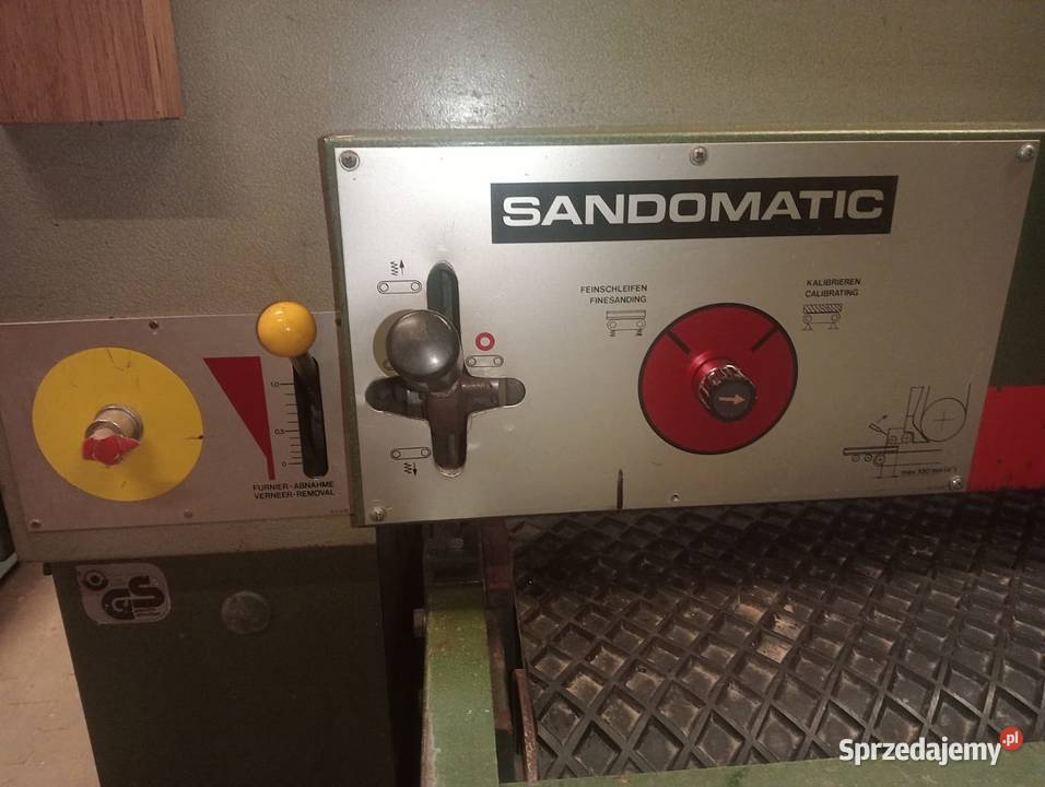 Szlifierka szerokotaśmowa Sandigmaster SCSB21100 pomorskie Wejherowo