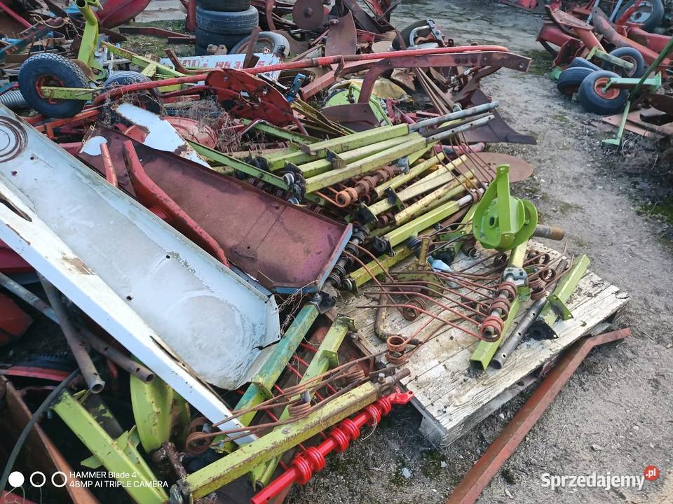 Części do przewracarki zgrabiarki claas deutz nieuszkodzony Kiwity