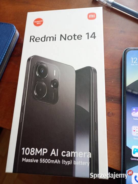 NOwy Smartfon XIAOMI Redmi Note 14 8256GB 667 Xiaomi Bydgoszcz sprzedam