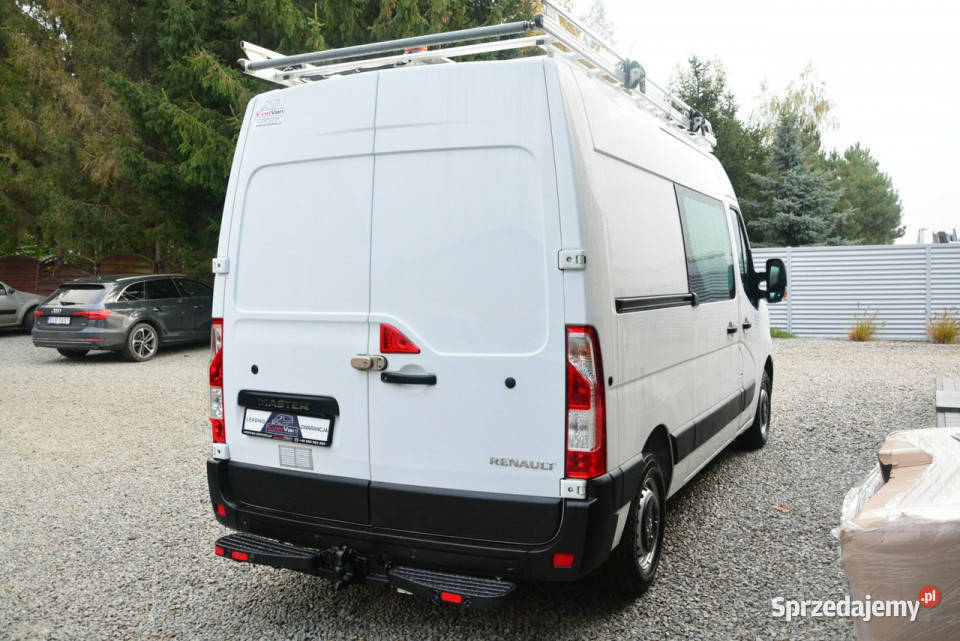 Renault Master średniak 7 osobowy brygadówka wielofunkcyjna kierownica Warszawa