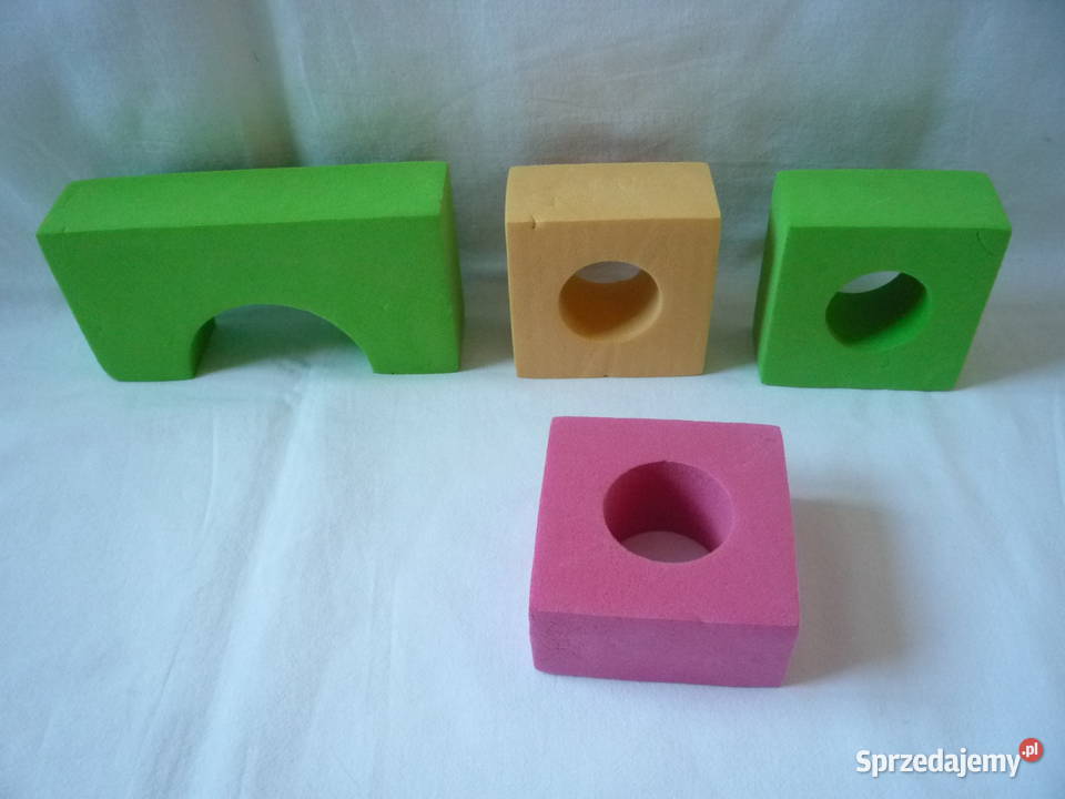 Klocki piankowe lekkie 32 sztuki Szczecin