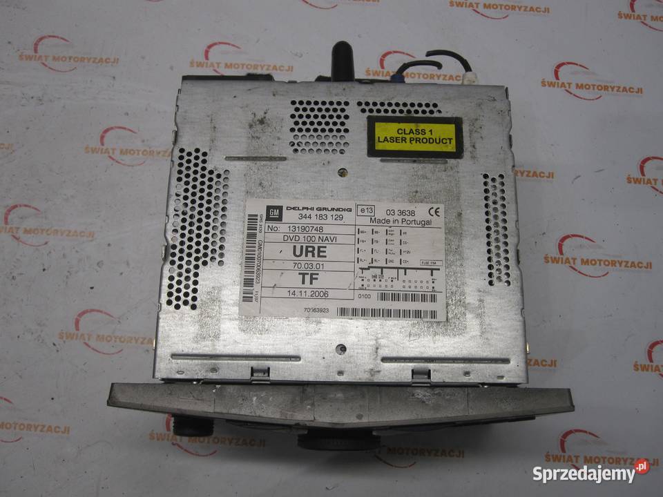 OPEL ANTARA 07r Radio navi dvd 13190748