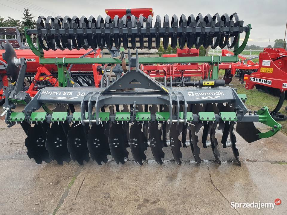 Brona talerzowa 3m Awemak Tolmet GranoSystem Strzelno