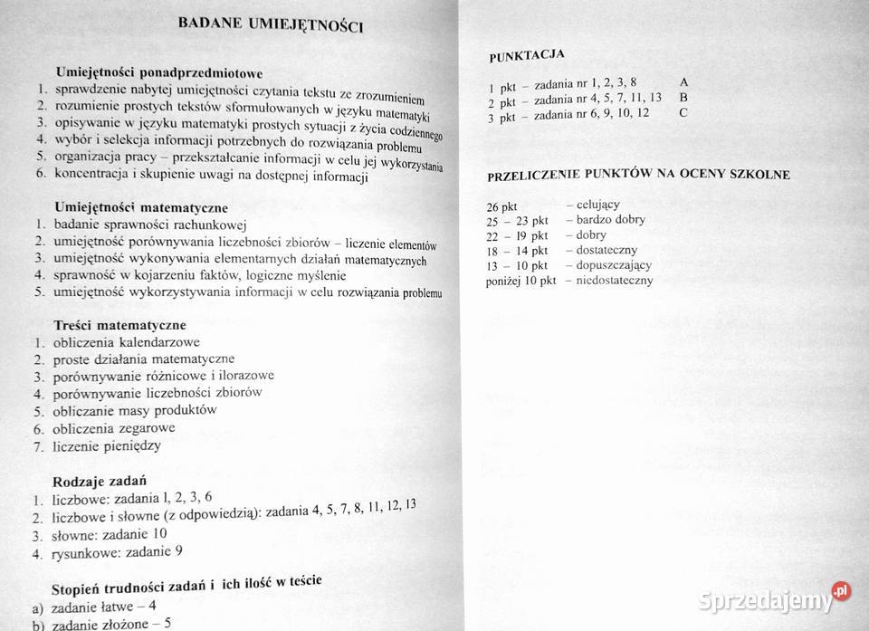 Cztery pory roku w matematyce kl 4 Kołek Longina Chełm
