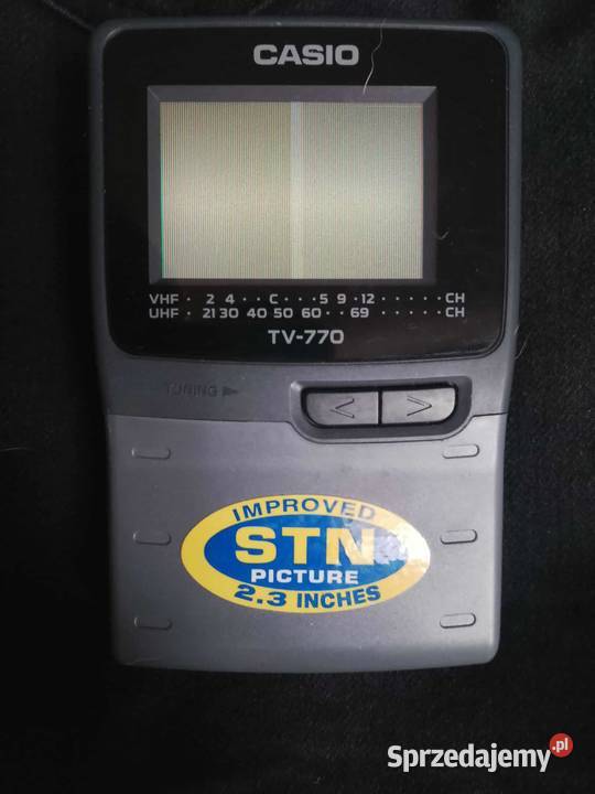 Retro Telewizor Kieszonkowy Przenośny Casio dolnośląskie Legnica sprzedam