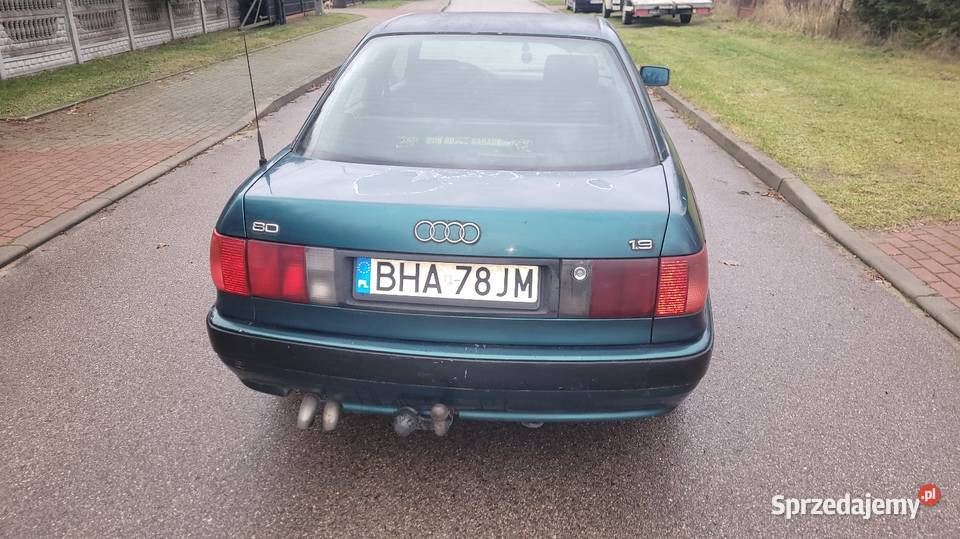 Audi 80 19 td 75 koni 1993 hak długie Hajnówka