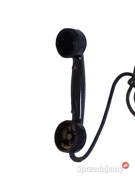 Stara słuchawka bakelitowa niekompletna Rzeszów