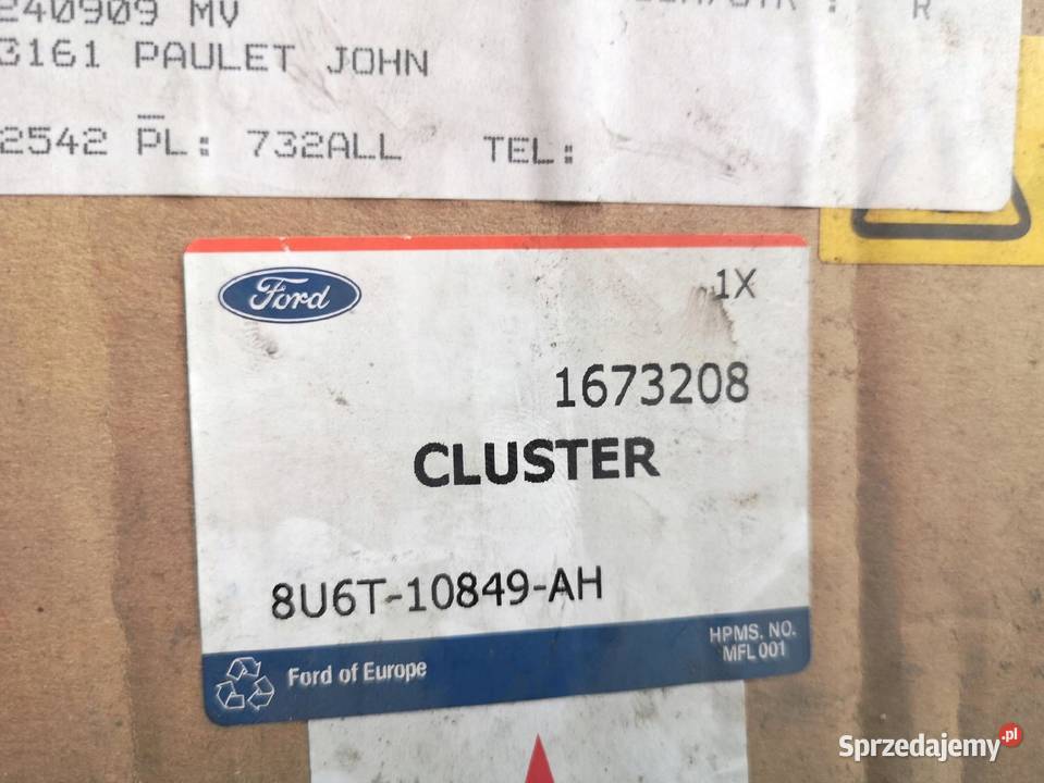LICZNIK PRĘDKOŚCIOMIERZ FORD FIESTA MK7 08 ASO osobowe sprzedam