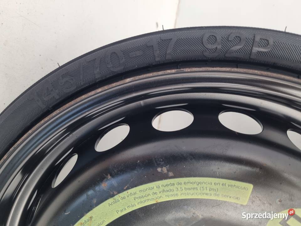 KOŁO DOJAZDOWE Mercedes SLK R171 dojazdówka Chełm