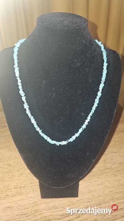Naszyjnik z korali naturalnych zielono Katowice