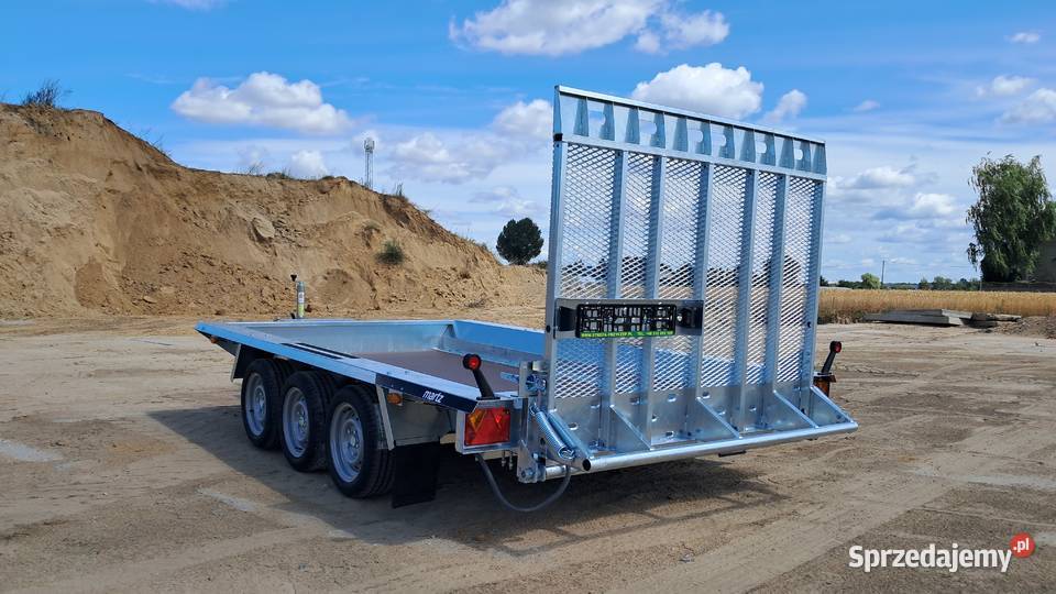 Przyczepa pod minikoparkę MARTZ BAU 3 3503 DMC Rok produkcji 2024 Opole