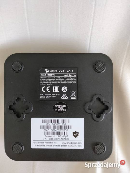 Bramka ATA grandstream ht801v2 TANIO Tarnów