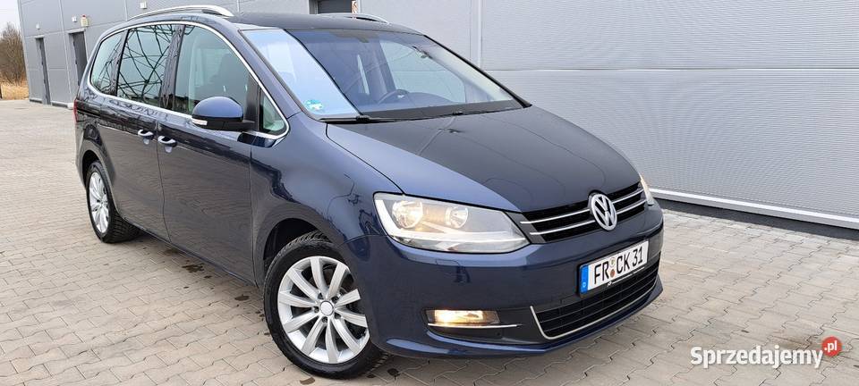 Volkswagen Sharan Panorama automat navi kamera kamera cofania śląskie Zawiercie