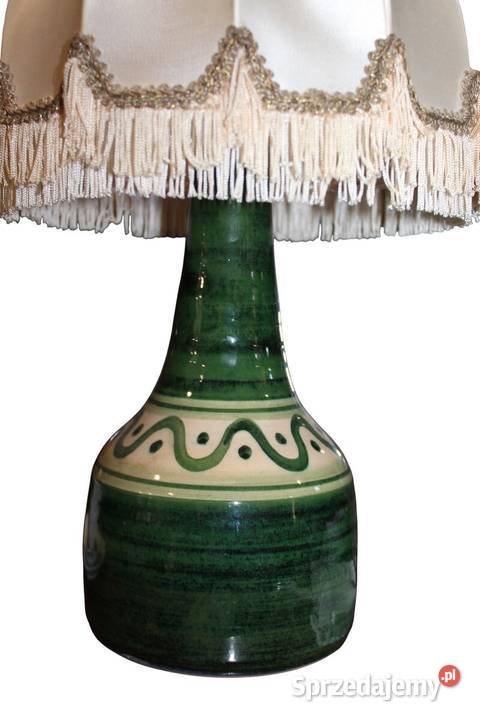 Lampka ceramiczna Gyllenborga z 1975 Szczecin