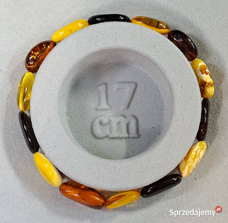 Bransoletka z bursztynu bursztyn bałtycki Warszawa